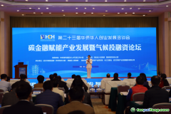 第二十三屆華僑華人創業發展洽談會碳金融賦能產業發展暨氣候投融資論壇在漢舉辦